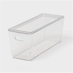 5L Stacking Clear Bin with Lid